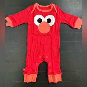 Land of Nod Sesame Street Collection Elmo Romper